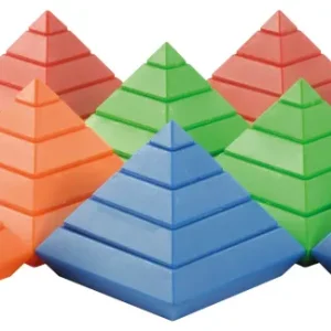 Constructie set piramide bouwen