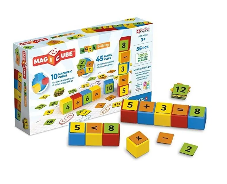 Magnetische Magicube Reken Bouw Set - Afbeelding 3
