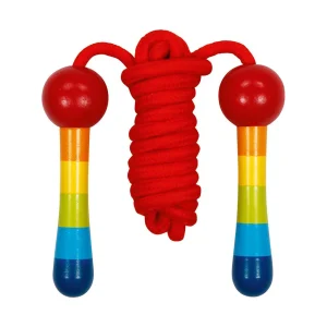Goki Houten Springtouw Regenboog 200 cm