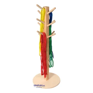 Houten Kapstok Springtouw
