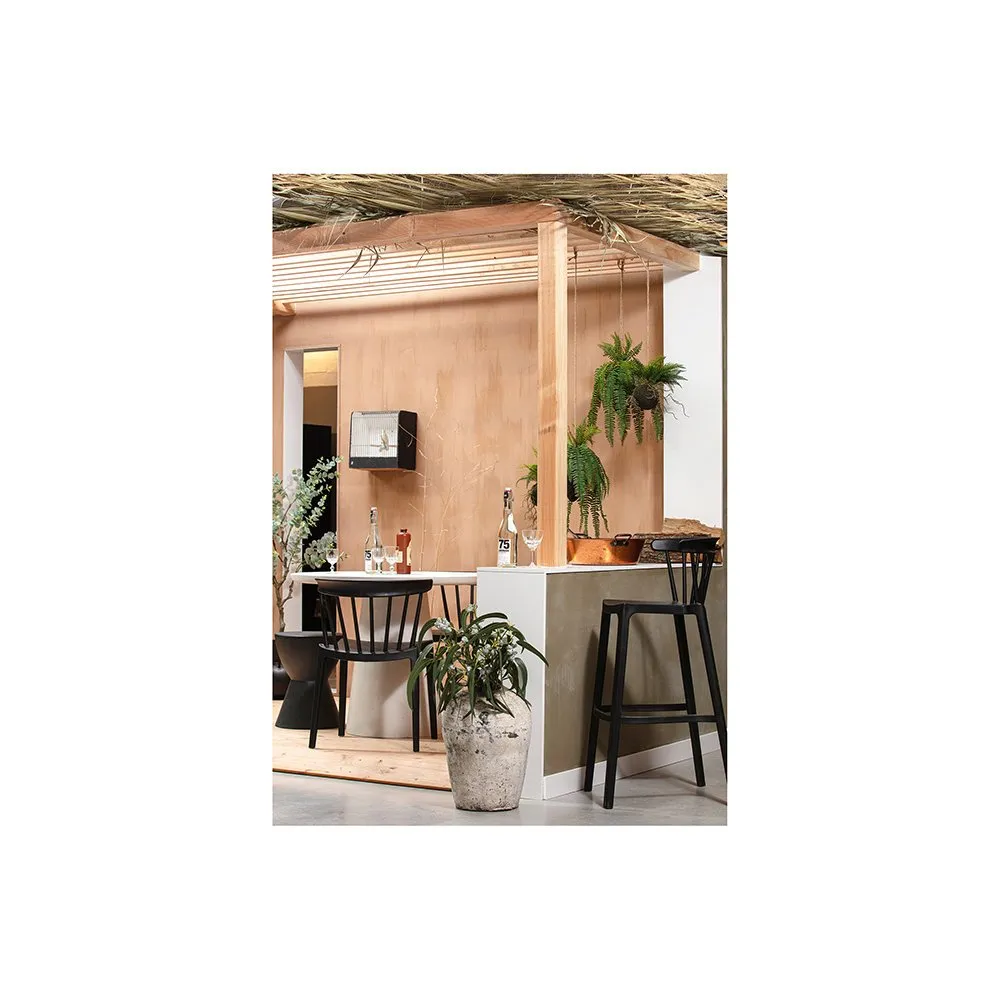 Bliss Barstoel Kunststof zwart - Afbeelding 3