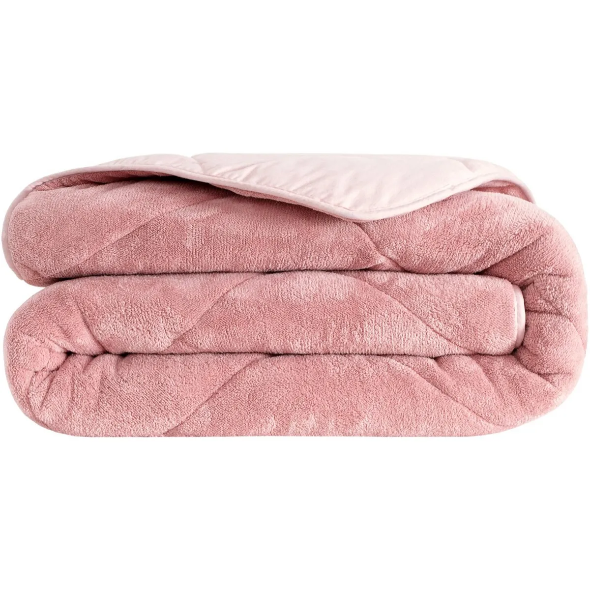 De Linde Home Dekbed Zonder Overtrek – Teddy – Roze - Afbeelding 2